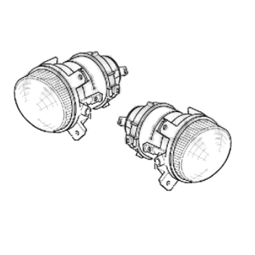 FRONT LAMPS PAIR