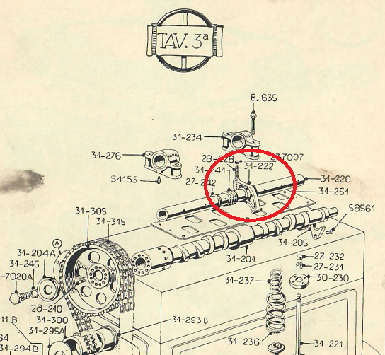 LANCIA AUGUSTA CAMSHAFT TIMING FOLLOWER BALANCER GEAR