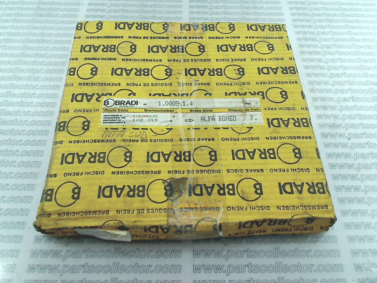 FRONT BRAKE DISC ROTOR