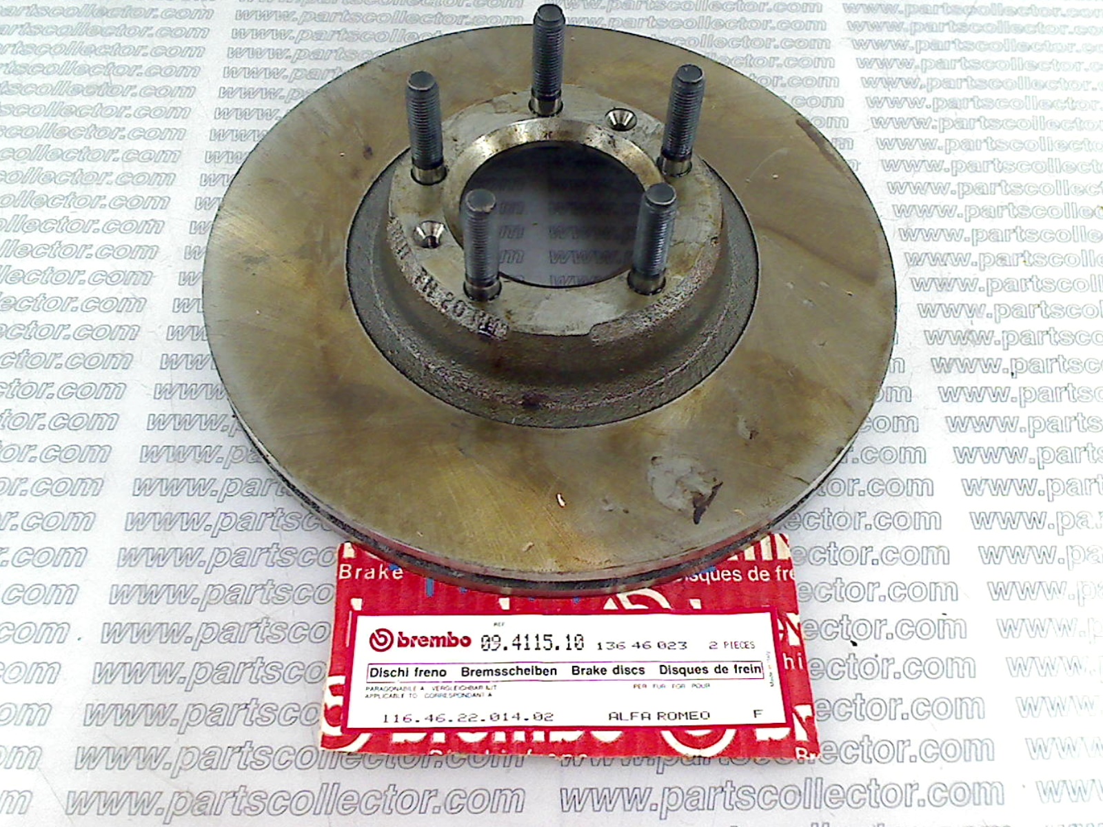 FRONT BRAKE DISC ROTOR