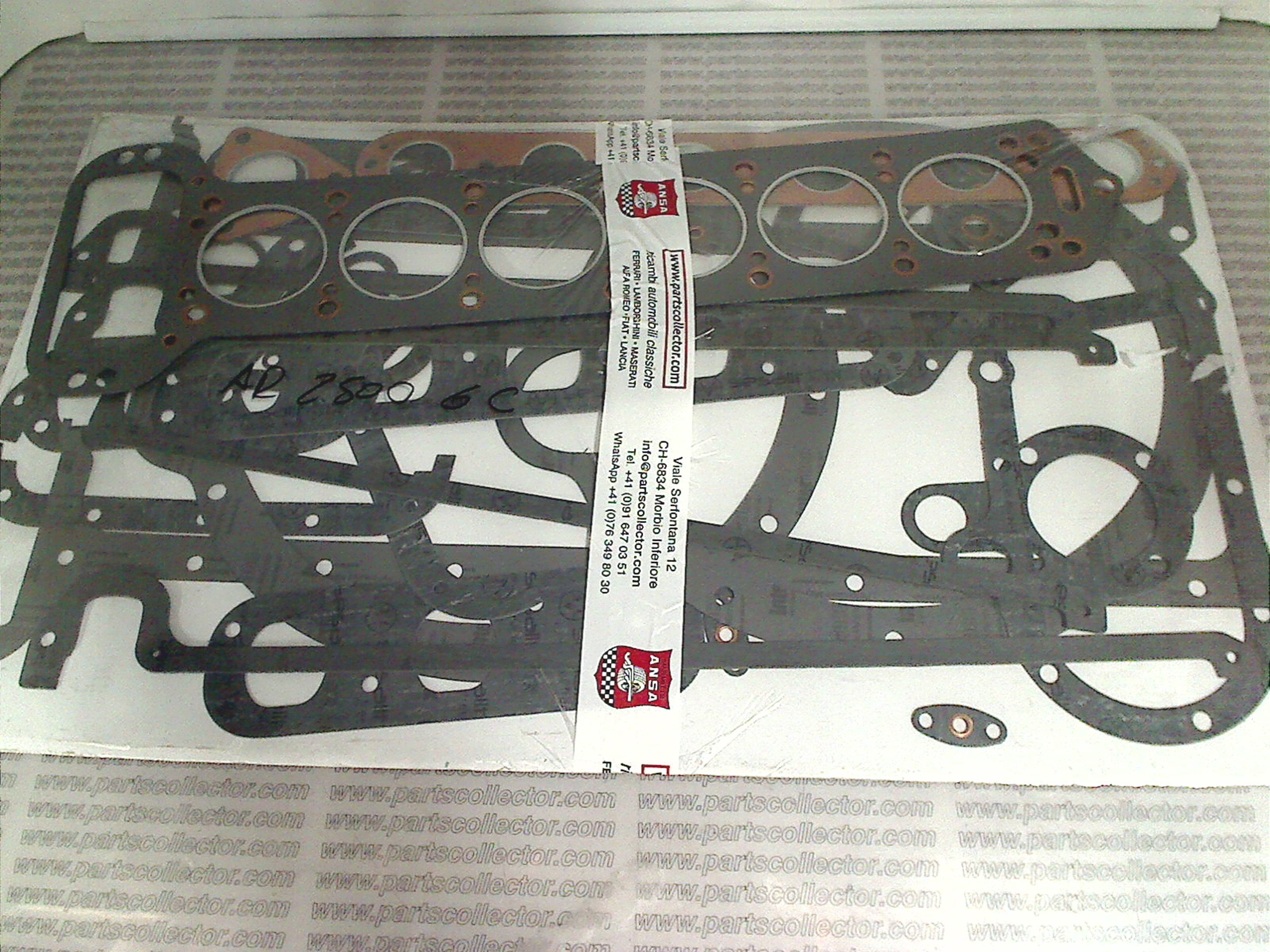 KIT GUARNIZIONI MOTORE ALFA ROMEO 2500 6C