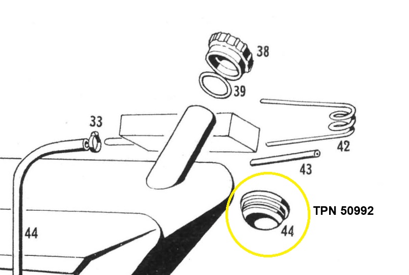 RUBBER RING TANK FILLER