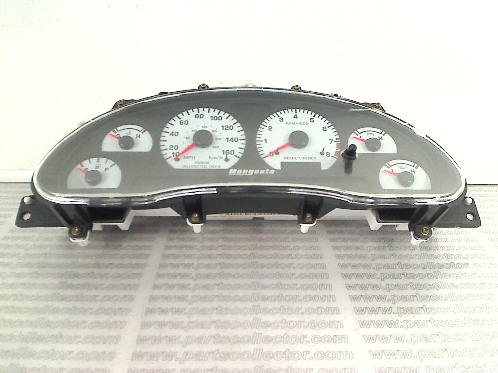 INSTRUMENT PANEL DASHBOARD CLUSTER 160 MPH