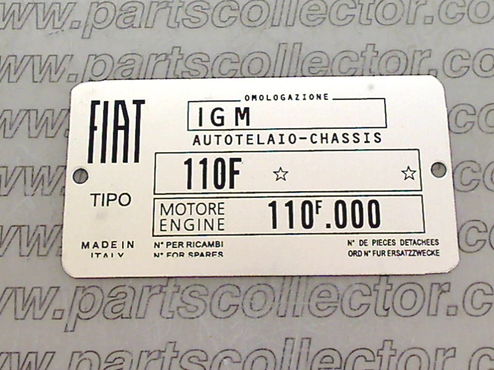 CHASSIS PLATE